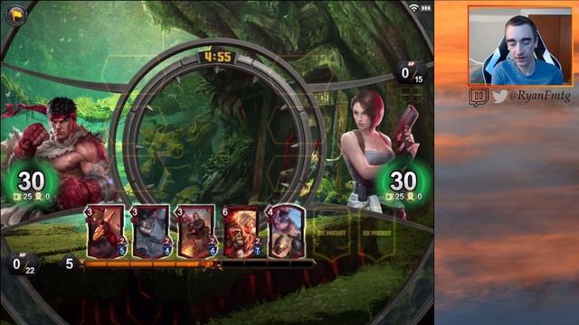 Burn! Ryu Denjin Renki Deck Tech & Champion Rank Games|Teppen смотреть онлайн