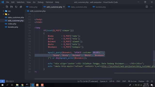5 Menambahkan Edit Dan Hapus Data PHP Mysql [SELESAI] смотреть онлайн