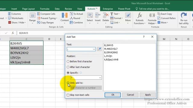How To Add Comma Before Number In Excel? смотреть онлайн