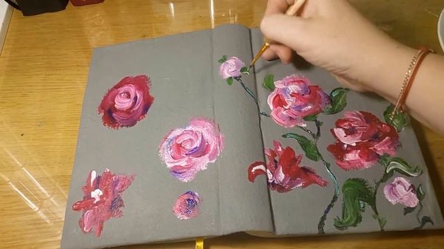 Кустовые розы. Bush roses. смотреть онлайн