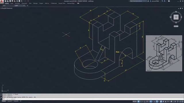 Autocad 2020 | Isométrico 08 acotación смотреть онлайн
