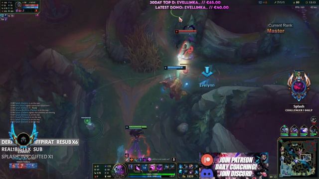 SECRETS OF THE 1.6K LP RANK 1 EVELYNN - SPLASH | CHALLENGER GUIDE смотреть онлайн