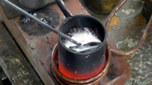Индукционная плавка алюминия. Теперь УДАЧНАЯ!