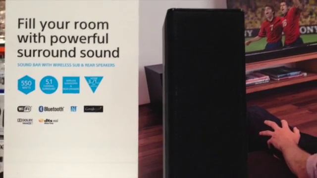 Sony HT-RT5 5.1 Bluetooth Soundbar with Wireless Subwoofer смотреть онлайн