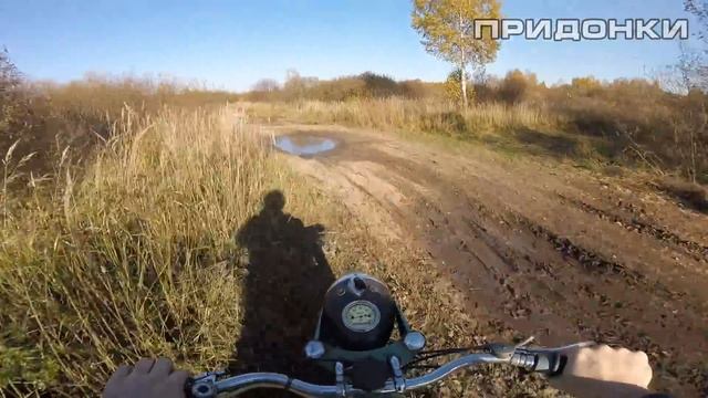 Делали же технику! ИЖ Юпитер 1 на асфальте и бездорожье смотреть онлайн