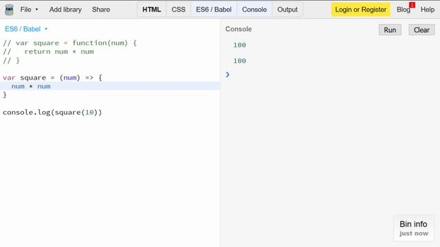 Arrow Functions: An Introduction смотреть онлайн