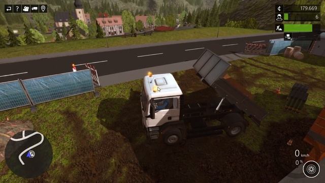 Кто повкалывает? - ч5 Construction Simulator 2015 смотреть онлайн