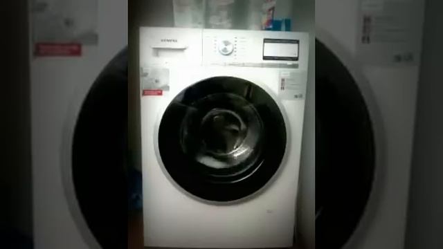 Pralka Siemens IQ800 смотреть онлайн