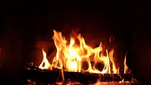 Камин. Живой ОГОНЬ | Fireplace | Звуки огня | Спокойный огонь | Огонь для сна | Заставка ТВ смотреть онлайн