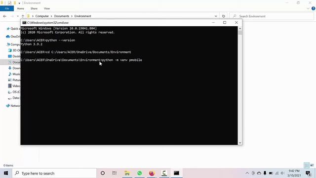 Cara Menginstall ENVIRONMENT Python смотреть онлайн