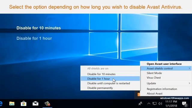 How To Disable/Turn Off Avast Antivirus 2018 Temporarily or Completely смотреть онлайн