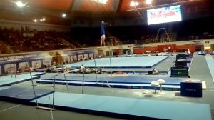 Никита Нагорный на перекладине