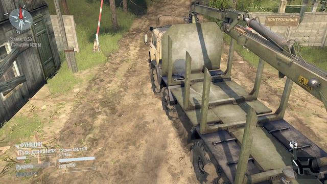 карта «Три Аккорда» прохождение Spintires:MudRunner 2018 смотреть онлайн