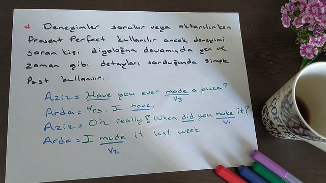 PRESENT PERFECT TENSE 7. Bölüm ( 6. bölümün devamı) смотреть онлайн