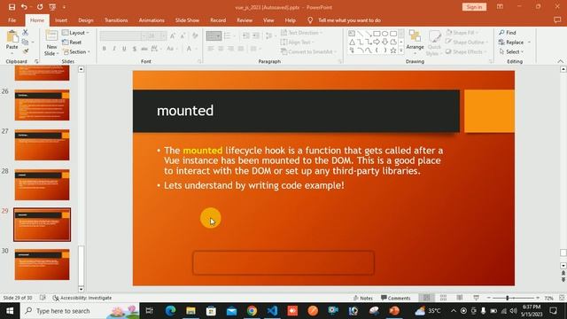 Mounted Lifecycle Hook in Vue JS | Vue JS 3 смотреть онлайн