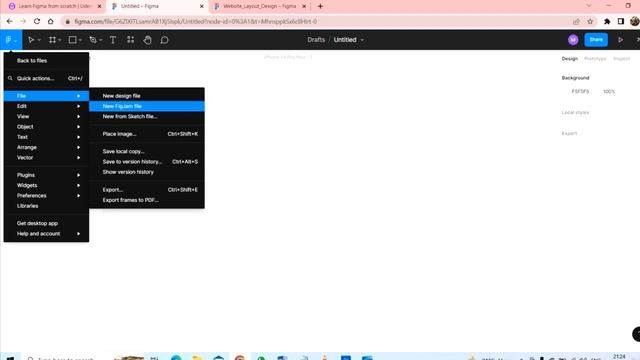 Section 6- Figma Basic Menu Option смотреть онлайн