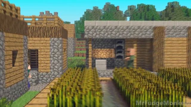 Раздражающие жители #2 - Дубляж | Майнкрафт Анимация на Русском смотреть онлайн