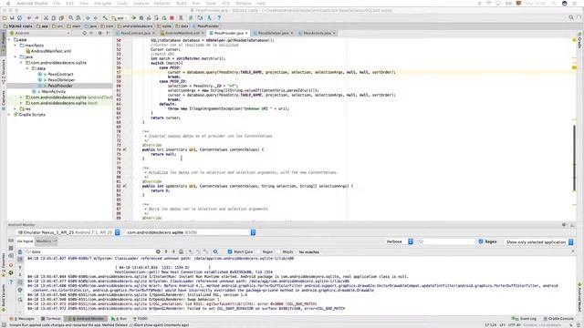 Content Provider 3 – SQLite y ContentProviders Parte 7 смотреть онлайн