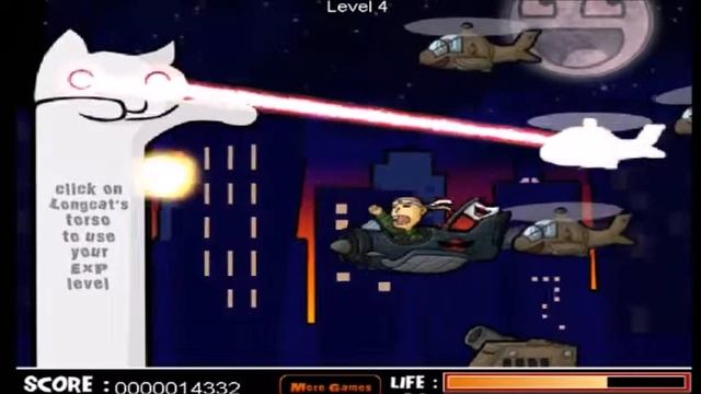 Гигантский кот. Игра онлайн. Catnarok game. Детское тв. Kids games. смотреть онлайн