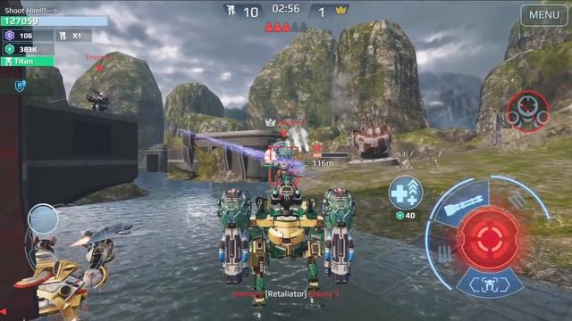 WOW! Unstoppable! T FALCON 3,000,000 HP??? | War Robots MK2 Gameplay WR смотреть онлайн