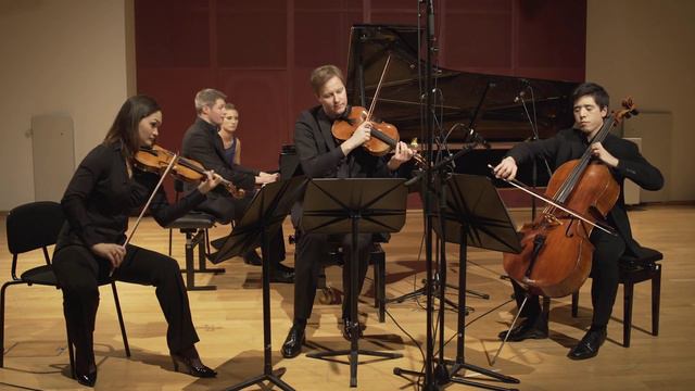 Dvorak Piano Quartet op. 23, Movement 1 - Ensemble Ceres смотреть онлайн
