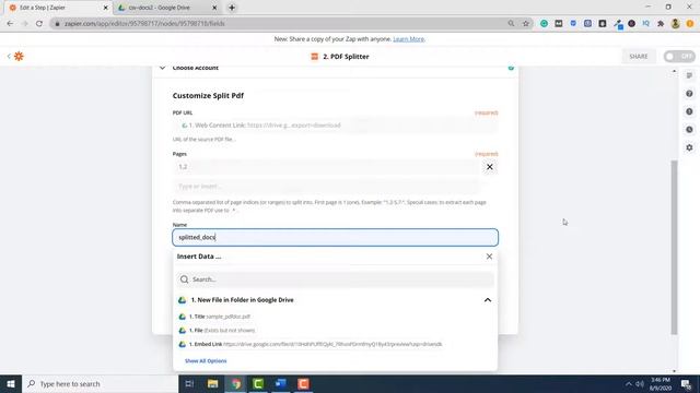 How to Merge and Split PDF with Zapier and PDF.co смотреть онлайн