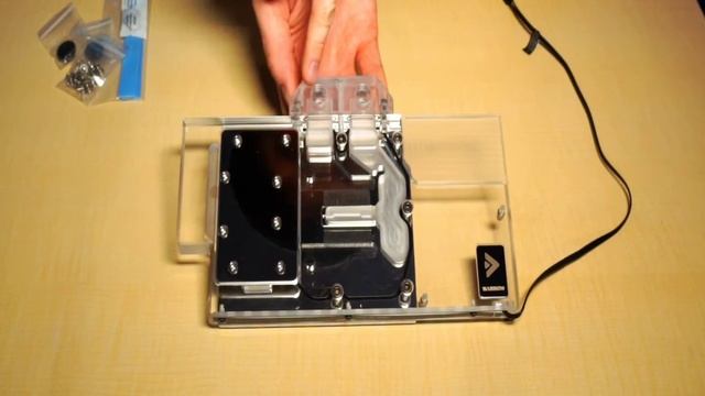 Barrow Water Block for Power Color RX580 GPU Video Card PC Water-cooling in Custom Hard Line Loop смотреть онлайн
