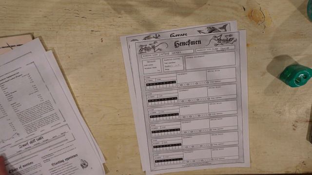 How-to fill out Mordheim Roster Sheets! - NEMO Hobby VLOG 1 смотреть онлайн