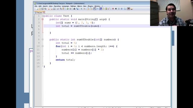 Passing Arrays by Reference in Java смотреть онлайн