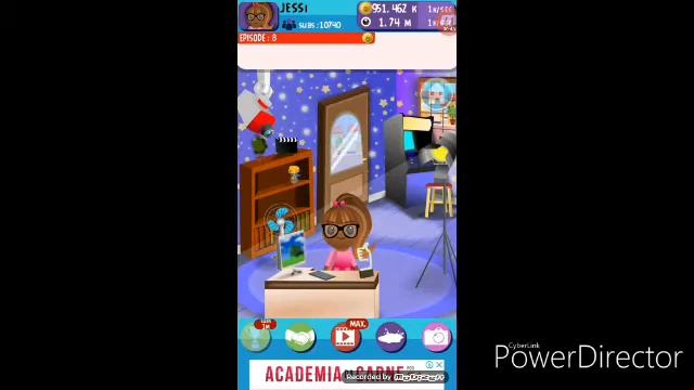 Jogando o jogo Vloggers Life Tycoon смотреть онлайн