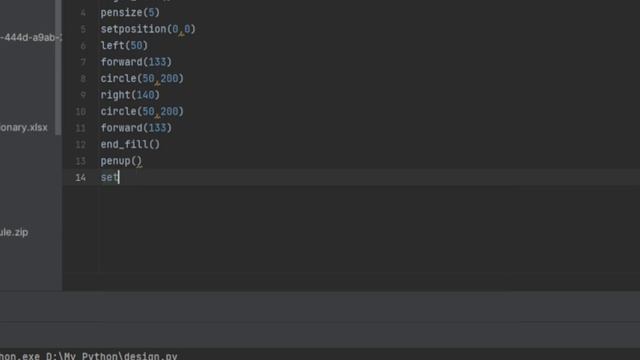 Heart design using python turtle || Turtle module смотреть онлайн