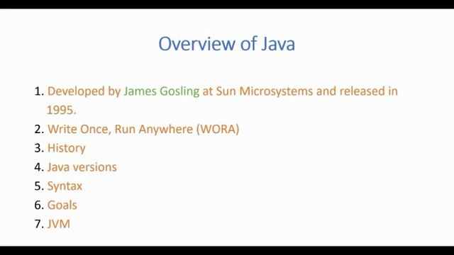 Java Tutorials :Tutorial No 1 - Overview of Java смотреть онлайн