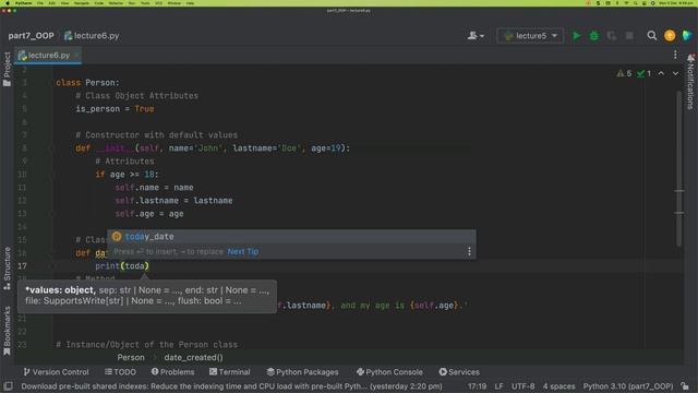 Learn Python (8+ hours) - Become Professional Python Developer Full Course (Part 7) смотреть онлайн