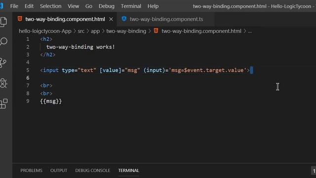 Angular Tutorial | Two Way Binding | Lecture-9 Urdu/Hindi смотреть онлайн