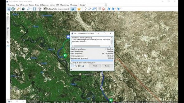Создание карт в SAS.Планете для AlpineQuest,Locus и т.д.