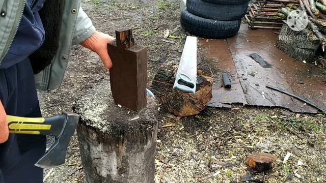 Как правильно и безопасно колоть щепки на розтопку камина,печки,булеръяна? смотреть онлайн