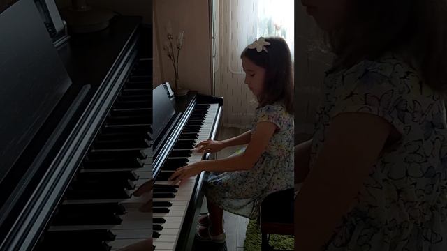 Арина Захарова, 8 лет, К.А.Лёшгорн, этюд до мажор, ор.65 номер 25 смотреть онлайн
