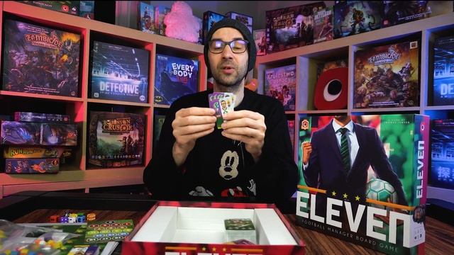 Eleven Football Manager Board Game - Unboxing смотреть онлайн