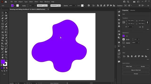 How to Fix Missing Nodes and Handles in Adobe Illustrator смотреть онлайн