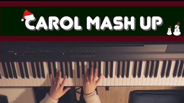 SNOWMAN - SIA + CAROL MASH UP PIANO COVER / TUTORIAL / PIANO CHORD смотреть онлайн