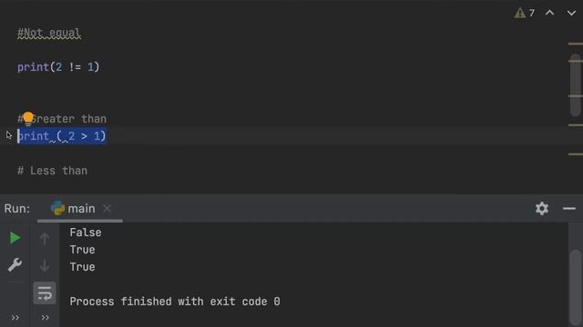 # 6 Python Comparison Operators смотреть онлайн