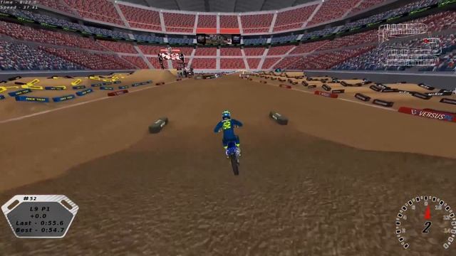 MX Simulator - 2018 St. Louis Supercross Gameplay смотреть онлайн