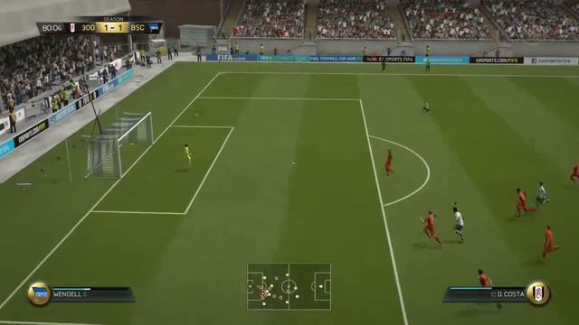 Diego Costa wonder goal EA SPORTS™ FIFA 16 смотреть онлайн