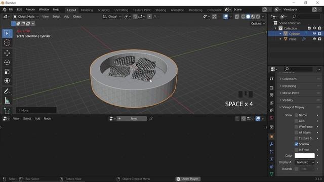 Create An Abstract Morphing Grid Loop in Blender Using Geometry Nodes - Blender Tutorial смотреть онлайн