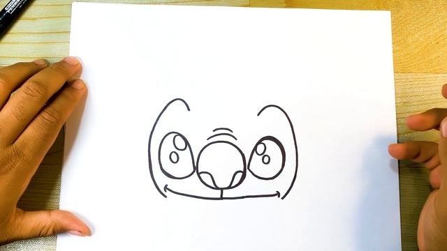How to Draw Stitch Step by Step for Beginners | Easy Drawing Tutorial смотреть онлайн