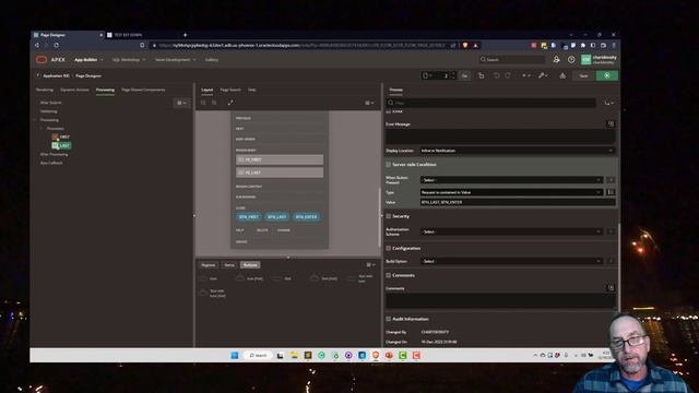 How to run specific processes on a page based on buttons or key presses in Oracle APEX смотреть онлайн
