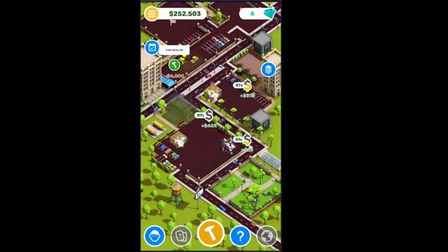 Car Business: Idle Tycoon - Idle Clicker Tycoon - My first few minutes in game смотреть онлайн