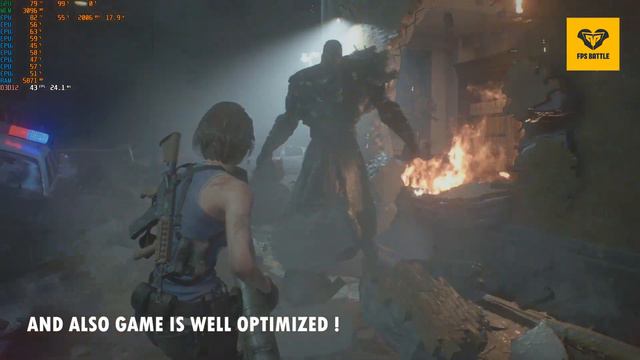 Resident Evil 3 Remake Fitgirl - FPS in GTX 1050 GPU смотреть онлайн