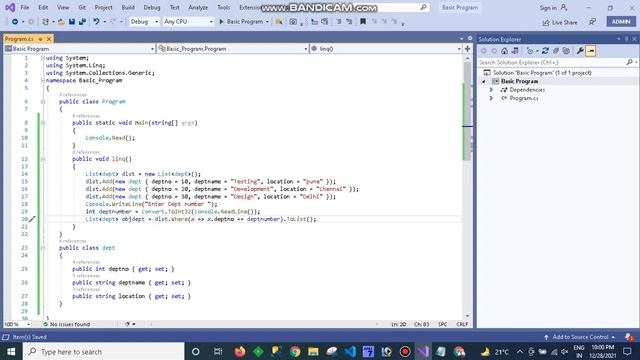 LINQ basics in Telugu смотреть онлайн