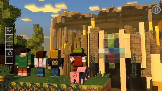 Прохождение Minecraft Story Mode эпизод 1 часть 2 смотреть онлайн